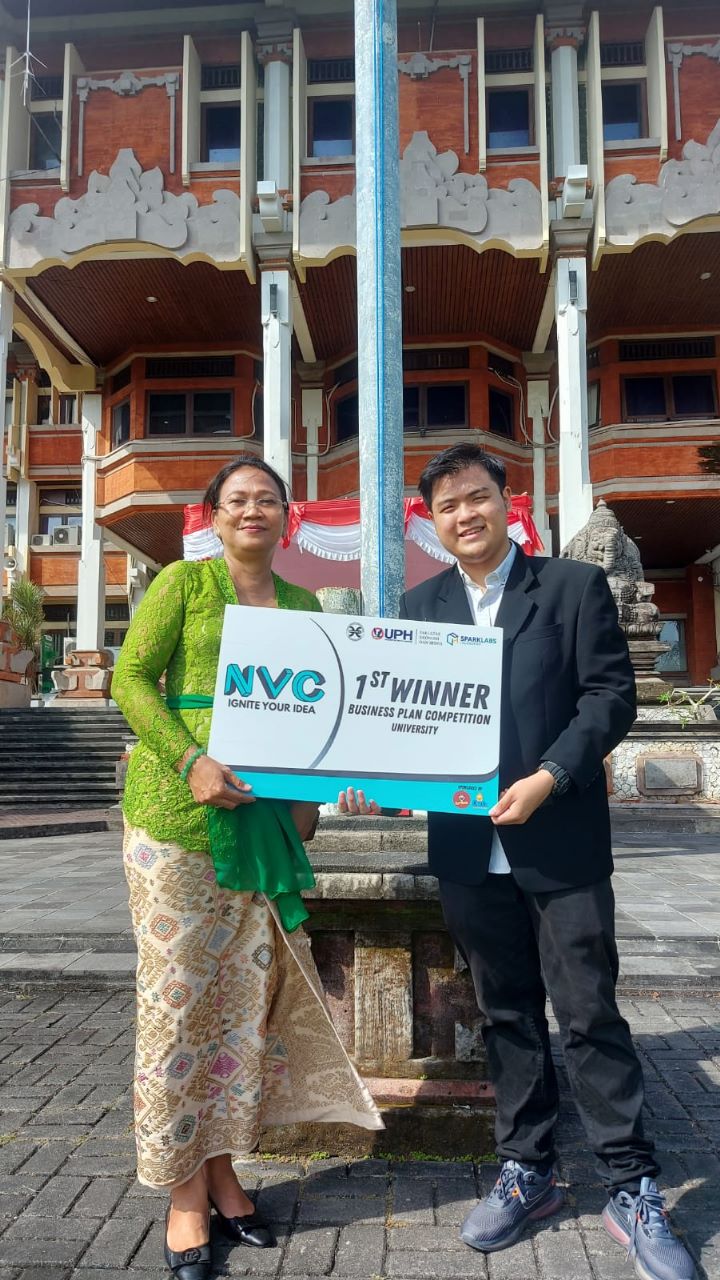 FK Unud Sukses Raih Juara 1 New Venture Competition (NVC) Business Plan and Showcase Competition UPH 2023