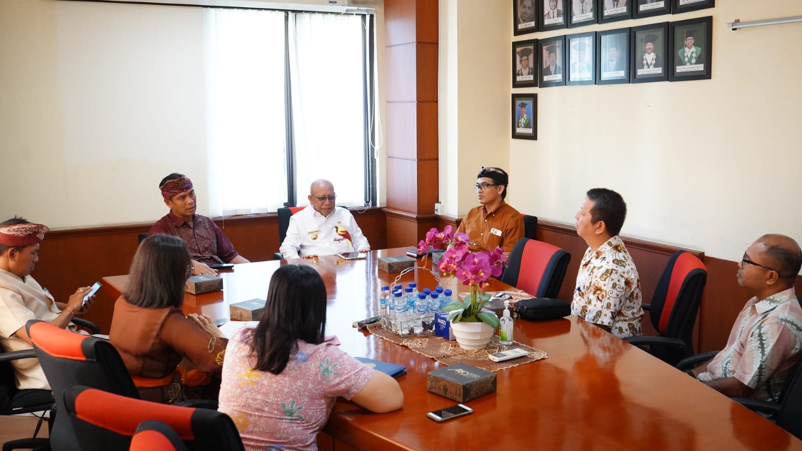Improving Health Services, Teluk Wondama Regency Holds Audience to FK Unud