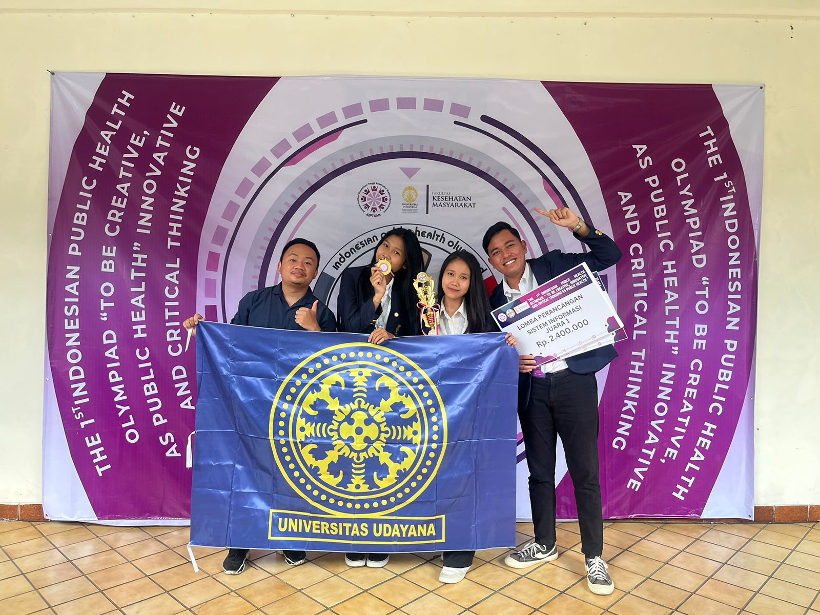 Mahasiswa FK Unud Meraih Dua Medali Emas IPHO 2022
