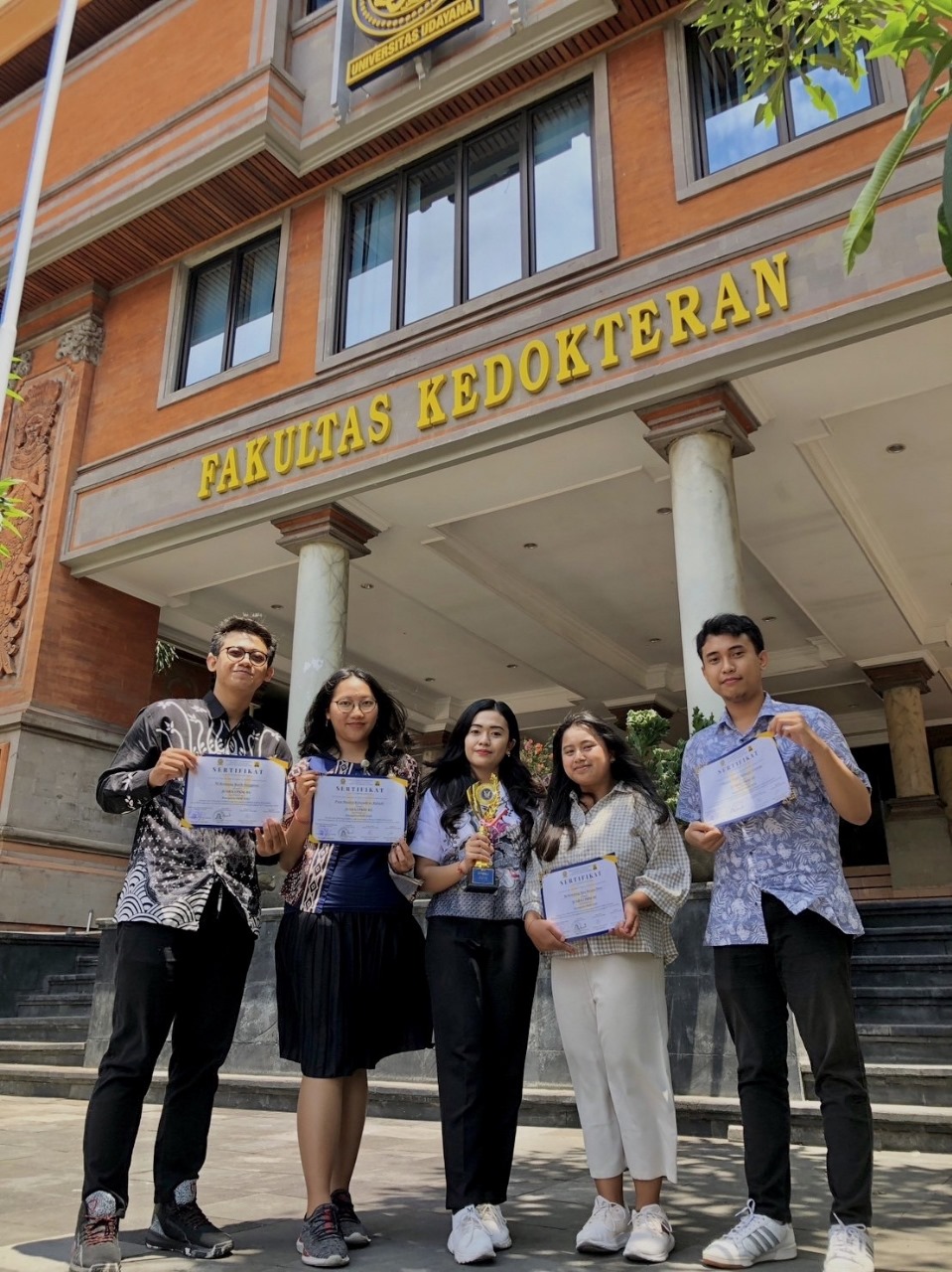 UNUD FK Students Win 1st Place in the 2023 Udayana PKM Center PKM-RE Competition