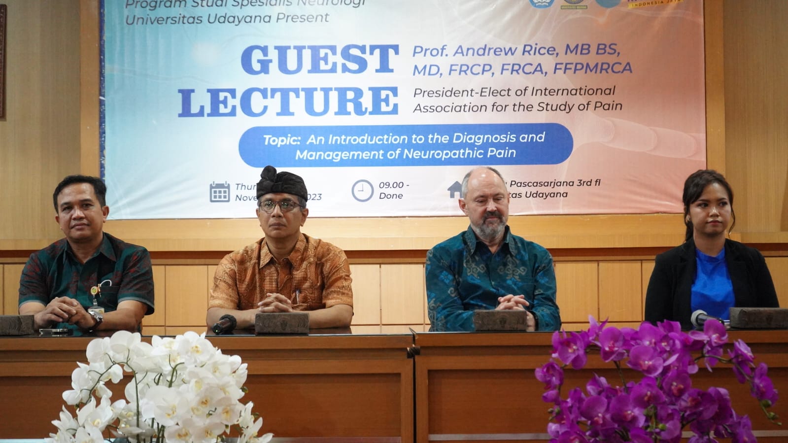 Guest Lecture and Initiation of Cooperation Between FK Unud and Imperial College London