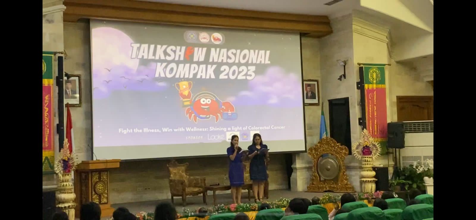 Talkshow Nasional Komunitas Mahasiswa Peduli Kanker FK Unud 2023